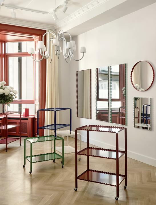 Produktbild HAY Arcs Trolley High Auburn Red