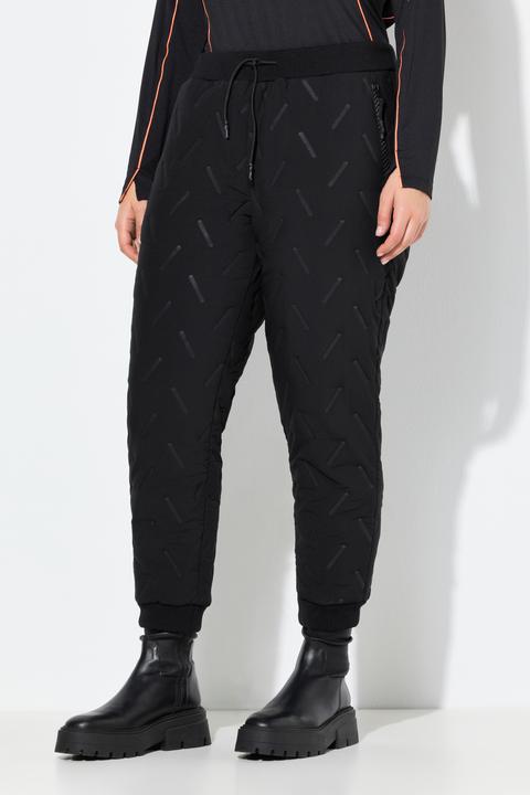 Produktbild Ulla Popken Funktions-Jogginghose, Zipptaschen, Rippsaum, Stretch (44)
