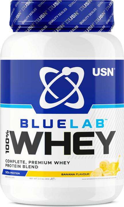 Produktbild USN Blue Lab 100% Whey Protein (1110 g, 1 x, Banane)