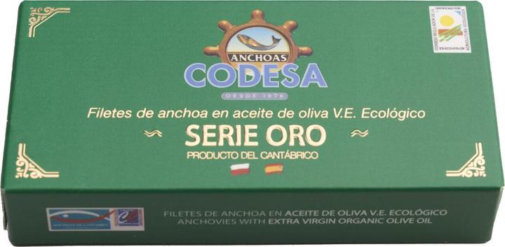 Codesa Filets d'anchois cantabriques BIO (55 g)