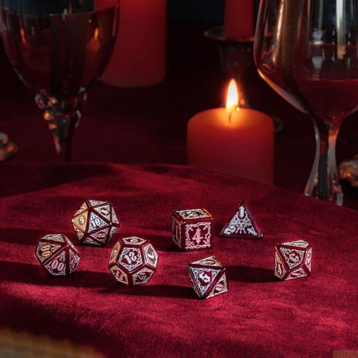Actual product image Q Workshop Bloodsucker Dice Set: Scarlet