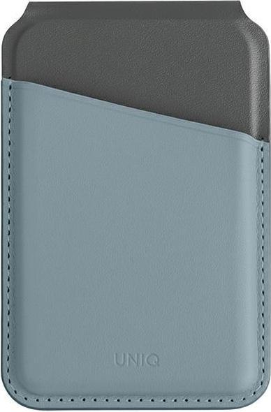 Immagine prodotto Uniq Lyden DS magnetyczny portfel RFID e stojak na telefon niebiesko-czarny/blu lavato-nero