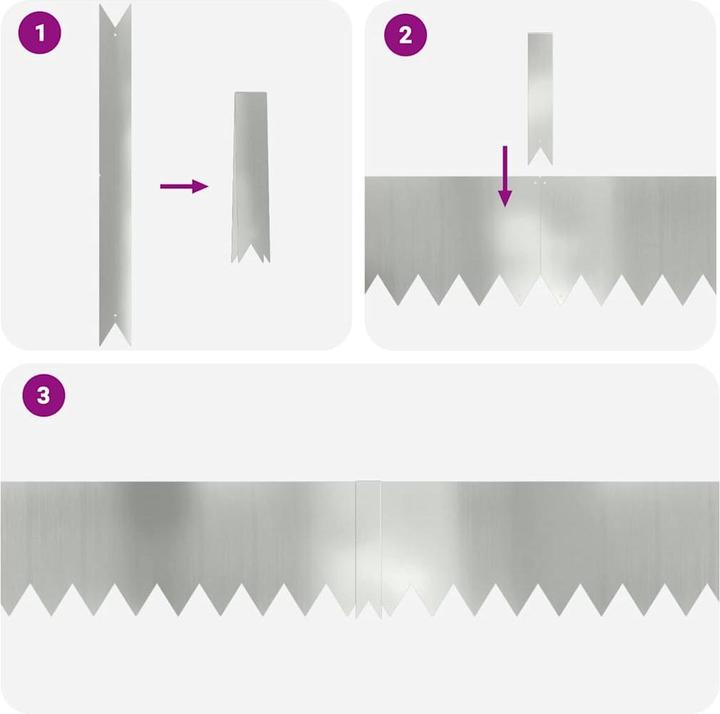 Produktbild vidaXL Gartenumrandung (100 cm)