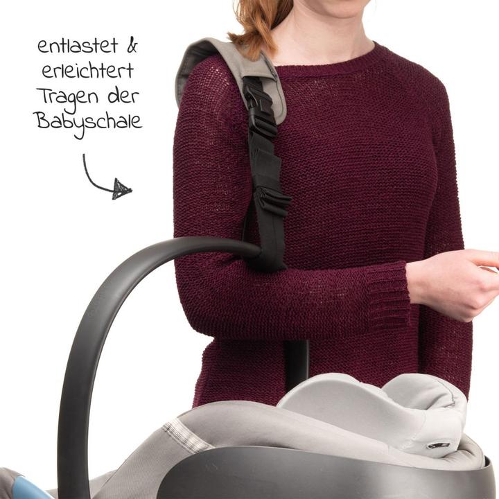 Produktbild Zamboo weiteres Kindersitz-Zubehör Tragegurt für Babyschale - Grau