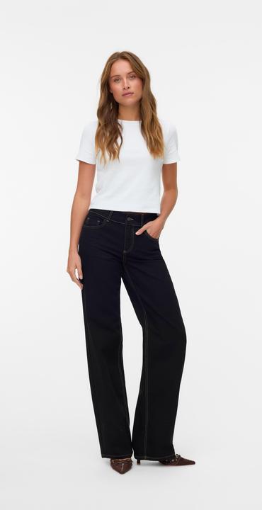 Actual product image Vero Moda SNRANCY Mid Rise Weiter Beinschnitt Jeans Straight-Fit (W28/L32)