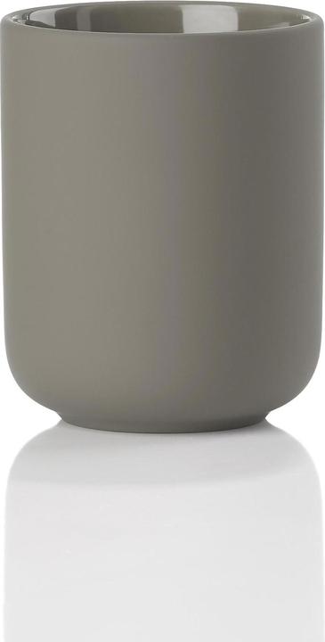 Immagine prodotto Zone Denmark Tazza per spazzolino da denti Ume Taupe (11,5 x 9,5 x 9,5 cm)