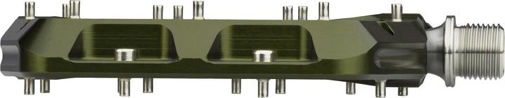 Productafbeelding Wolf Tooth Waveform pedalen, groot, platformpedaal, olijfgroen