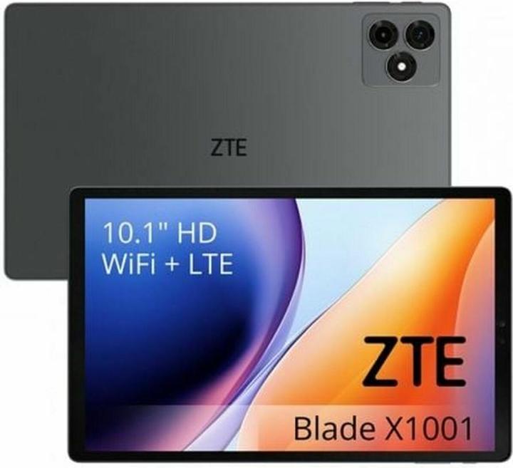 ZTE Tablet P606T07 Octa Core 4 GB RAM 64 GB Grau (4G, 10.10", 64 GB, Grau)