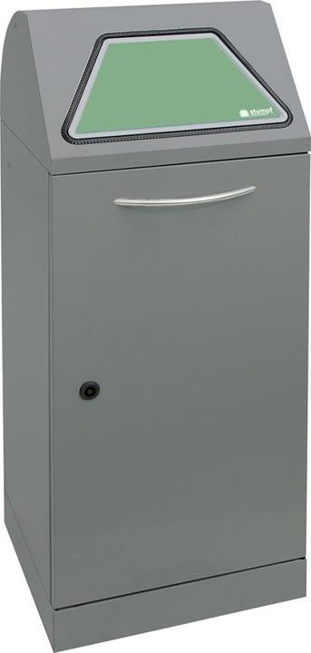 Produktbild kaiserkraft System-Wertstoffsammler, Einwurfklappe handbetätigt (75 l)