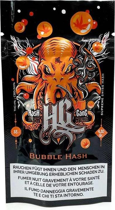 Immagine prodotto Hash Gang Hash a bolle (4.20 g, Interno)