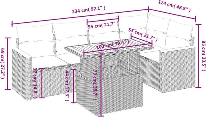 Produktbild vidaXL Hadley