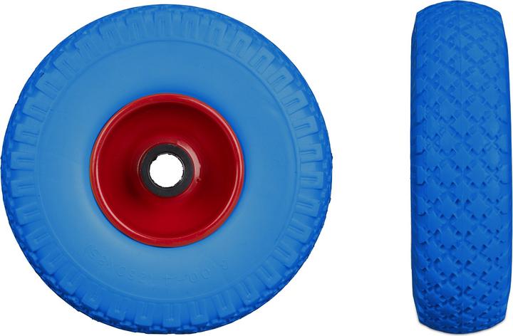 Actual product image Relaxdays Solid Rubber Hand Truck Tyre Set of 2 (100 kg)