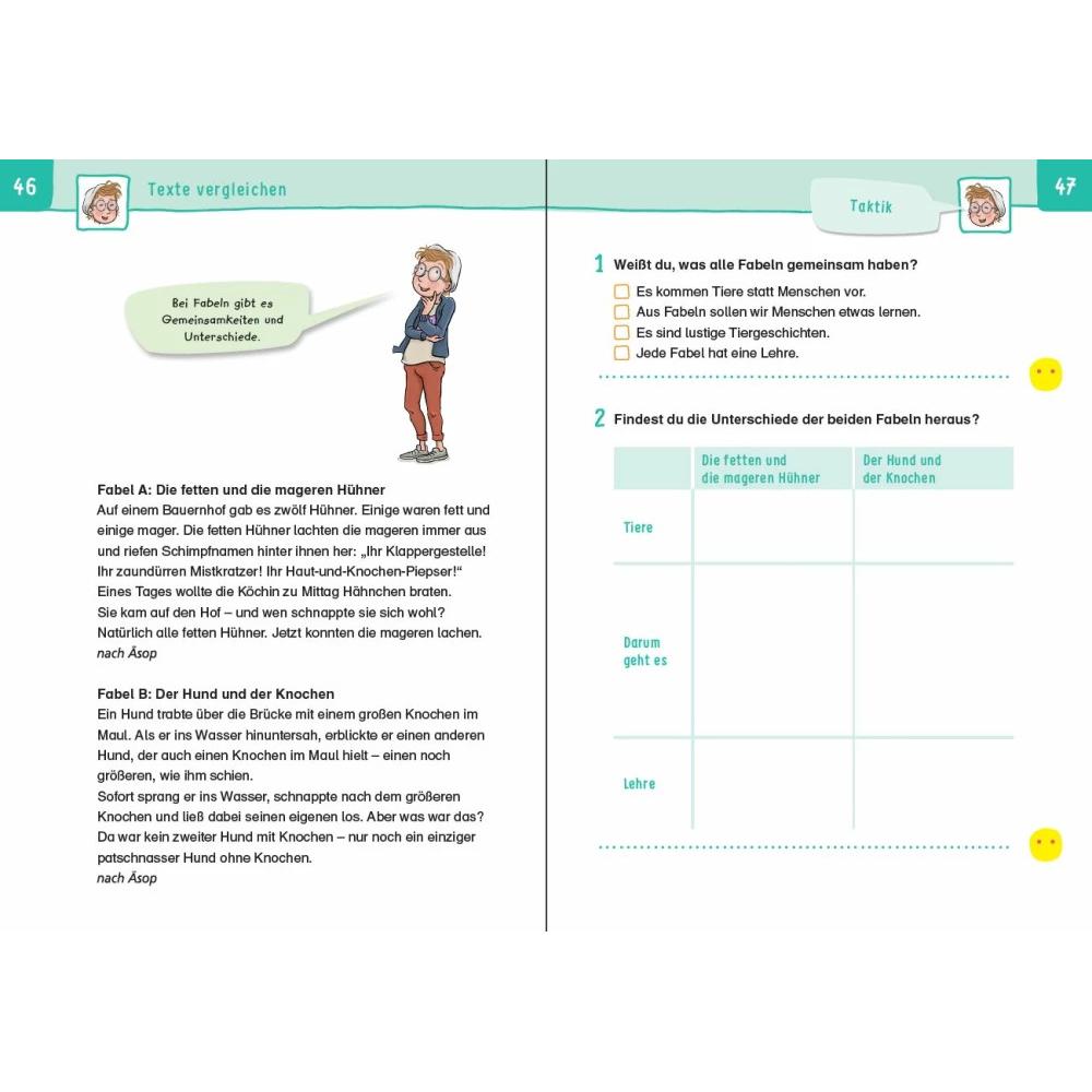 Thumbnail - Übungsheft - Lesen 4. Klasse, Schulbücher von Andrea Wimmer