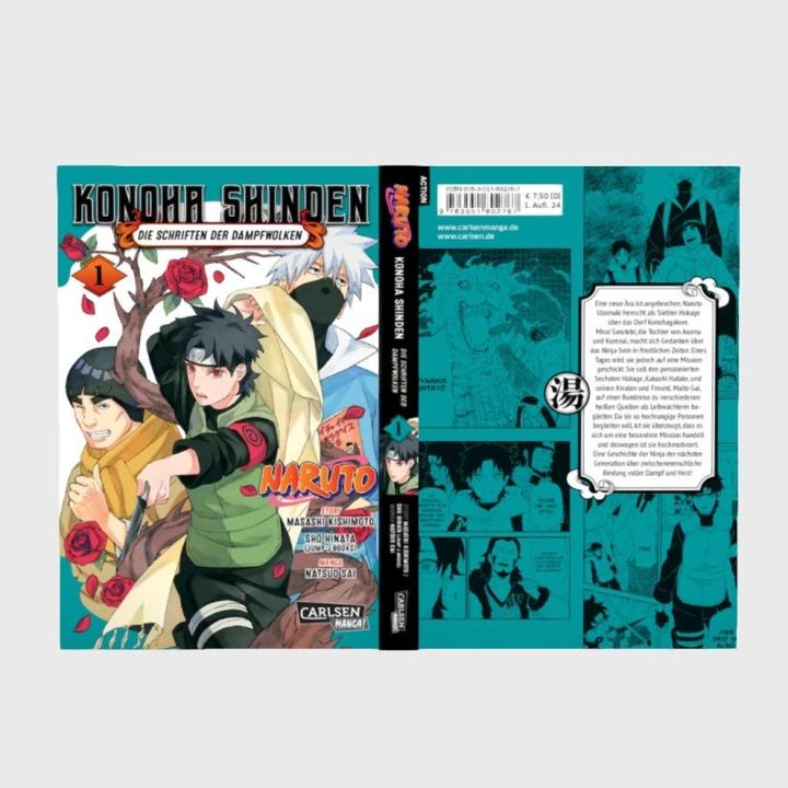 Immagine prodotto Naruto - Konoha Shinden 1 (Tedesco, Shou Hinata, Masashi Kishimoto, 2024)