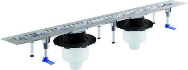 Produktbild Dallmer Duschrinne CeraLine senkrecht F 521729, 1700mm, DN 50/ DN 70 Bauhöhe 110mm (1700 mm)