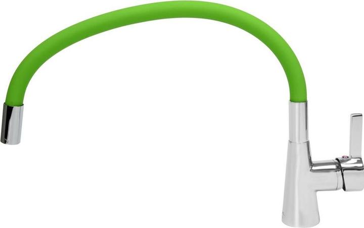 Produktbild Fala Spültisch Einhebel Küchenarmatur flexibel in grün Wasserhahn