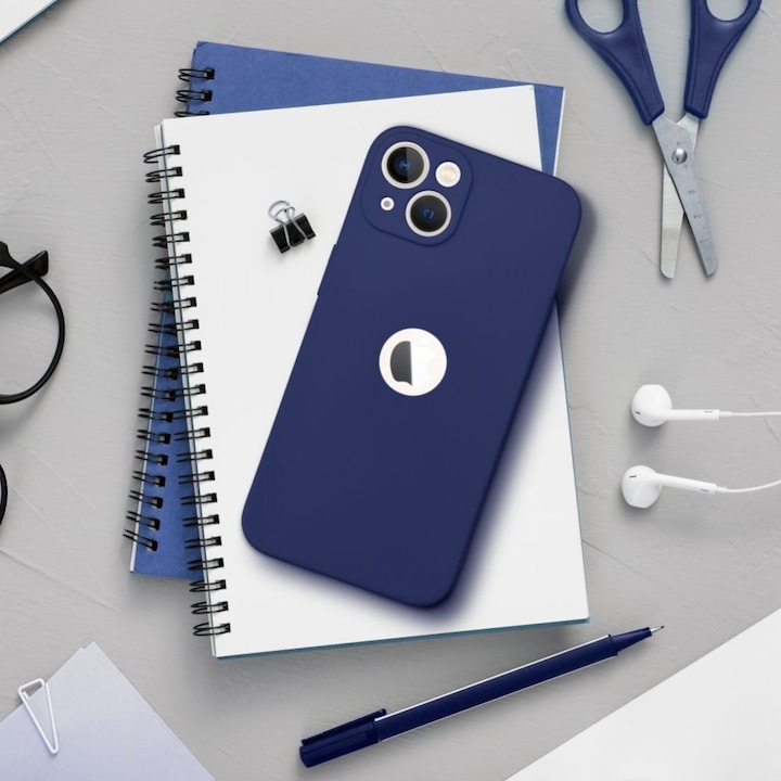 Produktbild Forcell Display OEM SOFT case for IPHONE 15 Pro Max dark blue (Apple iPhone 15 Pro Max)