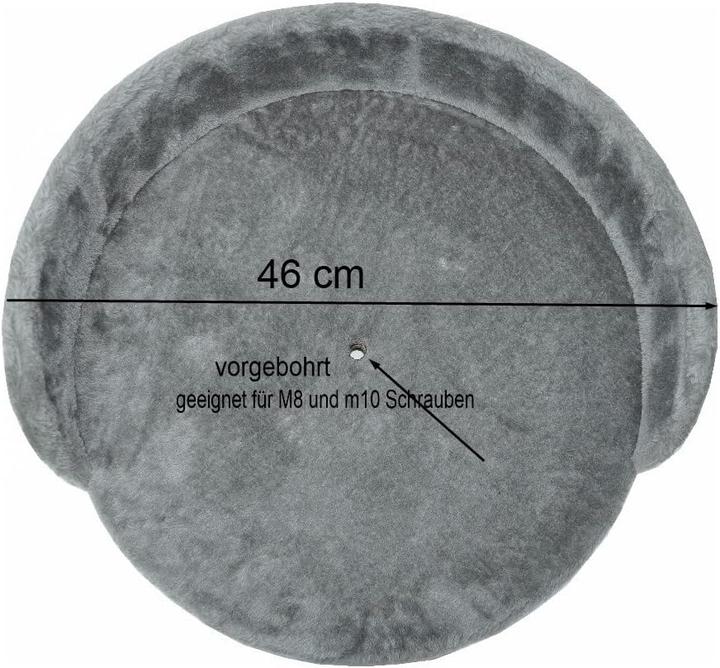 Produktbild Nanook Kratzbaum Liegeplatz (Hellgrau)