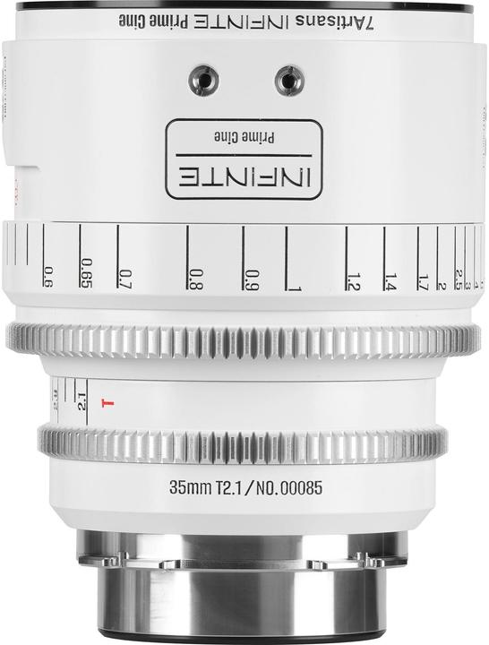 Produktbild 7artisans 35T21W-PL INF 35mm T2.1 INFINTE PL Mount (White) (Arri PL, L-Mount, Vollformat)