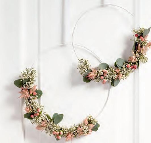 Produktbild Folia Metallring Ø 25 und 30 cm, Weiss, 2 Stück