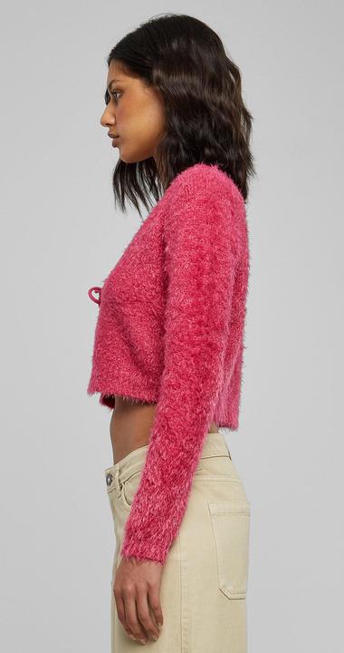 Immagine prodotto Urban Classics Cardigan da donna in piuma con cravatta - 117653 (5XL)