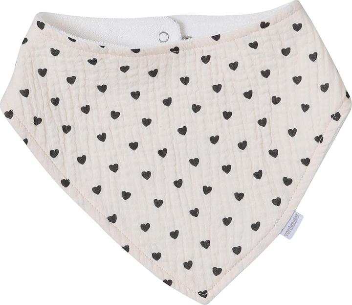adorabile leo, confezione di cuori di lana bianchi