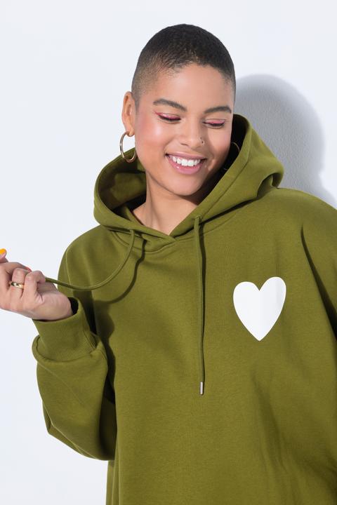 Produktbild Studio Untold Hoodie, oversized, Kapuze, Heart-Prints (50, 52)
