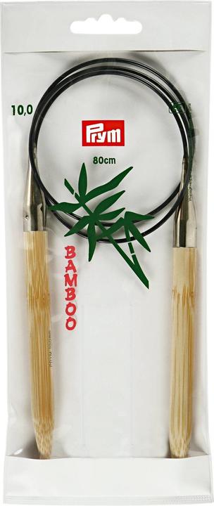 Actual product image Prym Circular knitting needle Ø 10 mm x 80 cm, bamboo