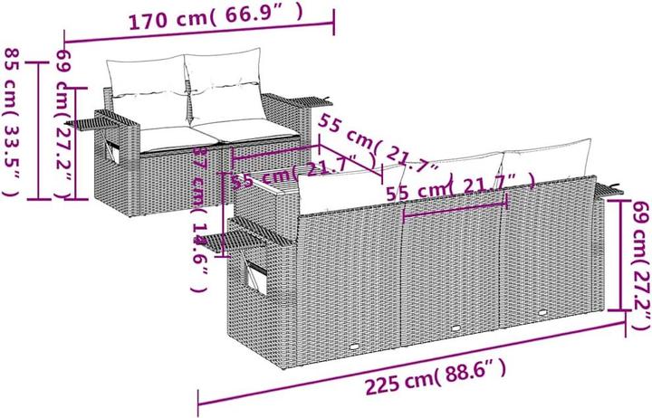 Produktbild vidaXL Dash