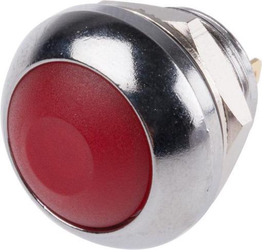 Produktbild RS PRO off / Momentary round Red chrome