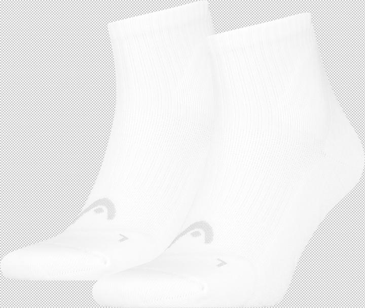 Immagine prodotto Head Calzini unisex da adulto Match Quarter (confezione da 2), bianco, 39/42 (39 - 42)