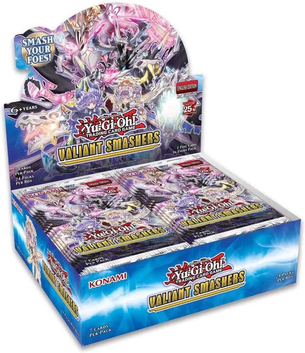 Actual product image Yu-Gi-Oh ! TCG Valiant Smashers présentoir boosters (24) *ANGLAIS* (English, Booster display)