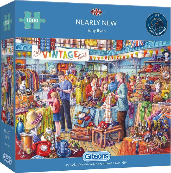 Produktbild Gibsons Puzzle Nearly New 1000 Teile (1000 Teile)