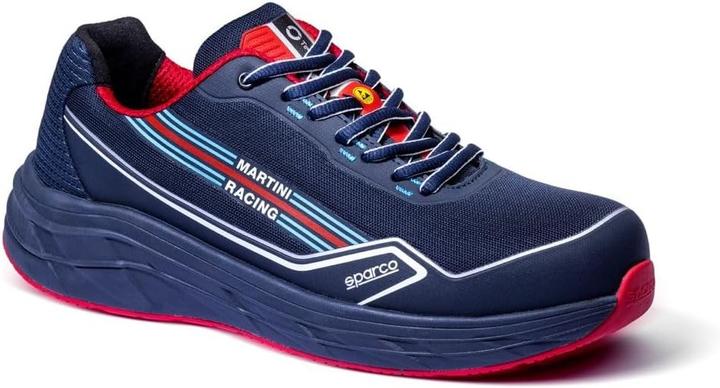 Bleu marine avec des touches de rouge, Bleu-Rouge, Bluemarine/Rouge