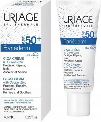 Image du produit Uriage Bariéderm Cica-Crème SPF50 crème (40 ml, Crème 24h, SPF 50)