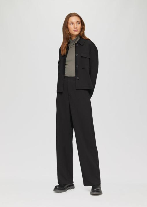 Actual product image S.Oliver T-Shirt Elastisches Langarmshirt mit Rollkragen (44)