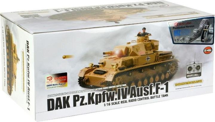 Produktbild Es-toys RC Panzer "Kampfwagen IV Ausf.F-1" Heng Long 1:16 Grau Mit R&S + Metallgetriebe + Metallketten.. (RTR Ready-to-Run)