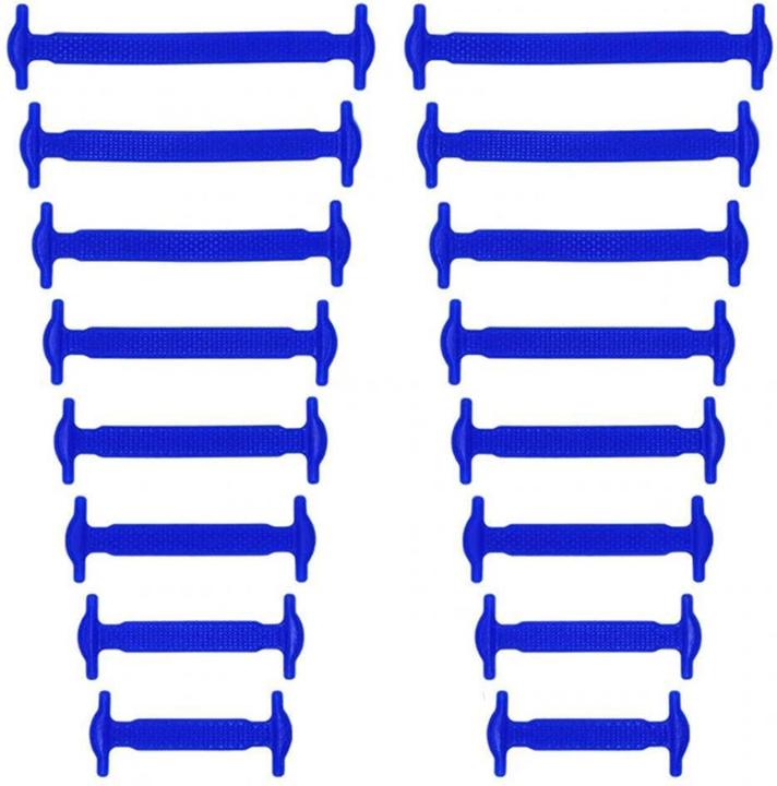 Produktbild JTI Elastische Schnürsenkel - blau 16 Stk