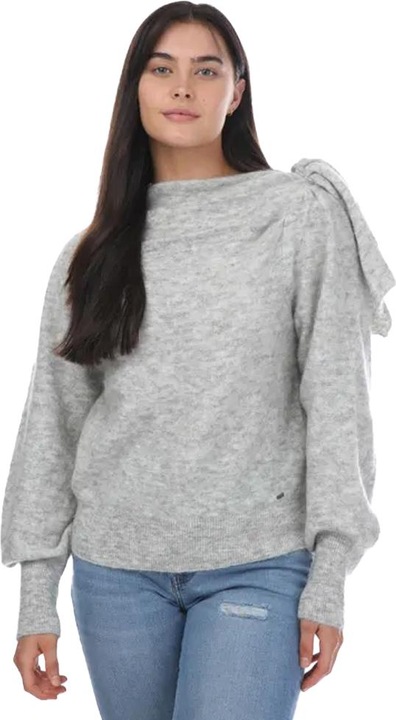 Actual product image Ted Baker Womens/Ladies Larbow Bow Embellished Jumper (38 D)