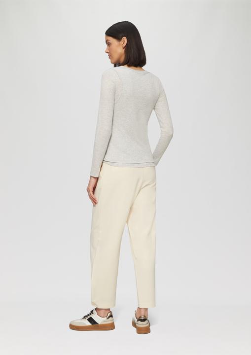 Actual product image S.Oliver T-Shirt Geripptes Jersey-Shirt im Layering-Look (48)