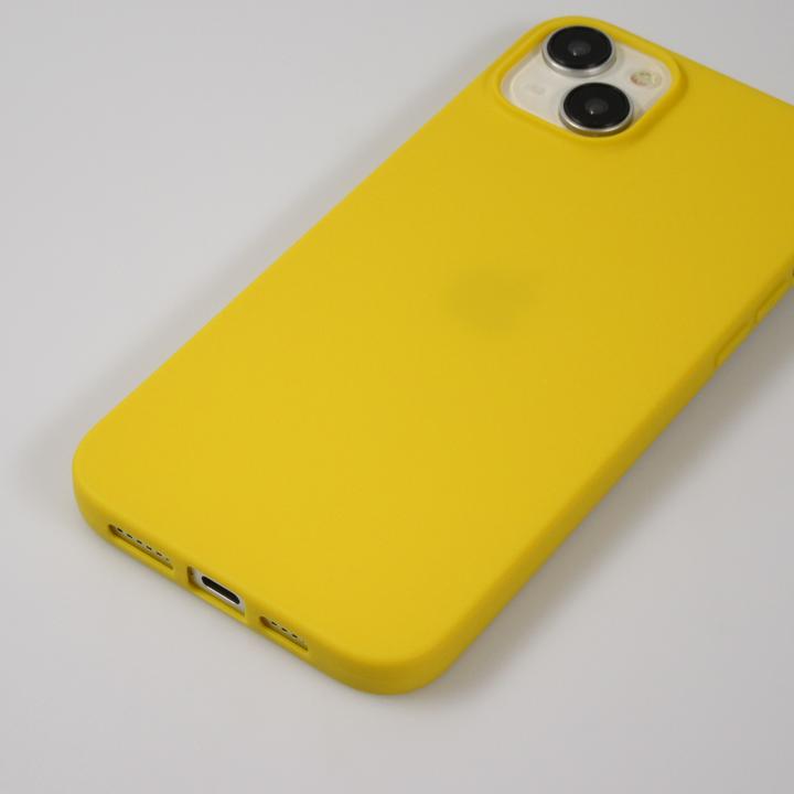 Image du produit PhoneLook Coque Silicone Mat jaune (Apple iPhone 15)