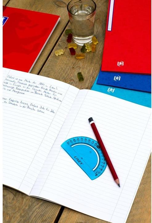 Actual product image Oxford College notebook (A4+, Lined, Hardcover)