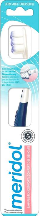 Actual product image Meridol Handzahnbürste Zahnfleischkomfort, Single, Extra sanft (Extra soft, 1 x)