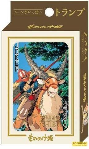 GHIBLI - Princesse Mononoke - Jeu de cartes à jouer (54 cartes)
