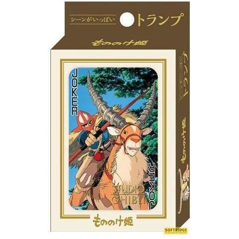 Studio Ghibli GHIBLI - Princesse Mononoke - Jeu de cartes à jouer (54 cartes)