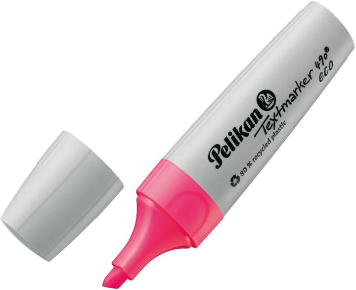 Actual product image Pelikan Highlighter 490 eco Set of 4 neon colours in a case (4x)