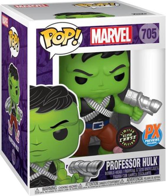 Actual product image Funko Pop! Marvel : Professor Hulk (705) (EXM)