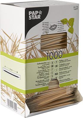Immagine prodotto Papstar Zahnstocher gehüllt mit Menthol (1000 x)
