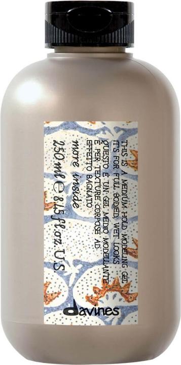 Actual product image Davines More Inside - This is a Medium Hold Modeling Gel (Hair gel, 250 ml)