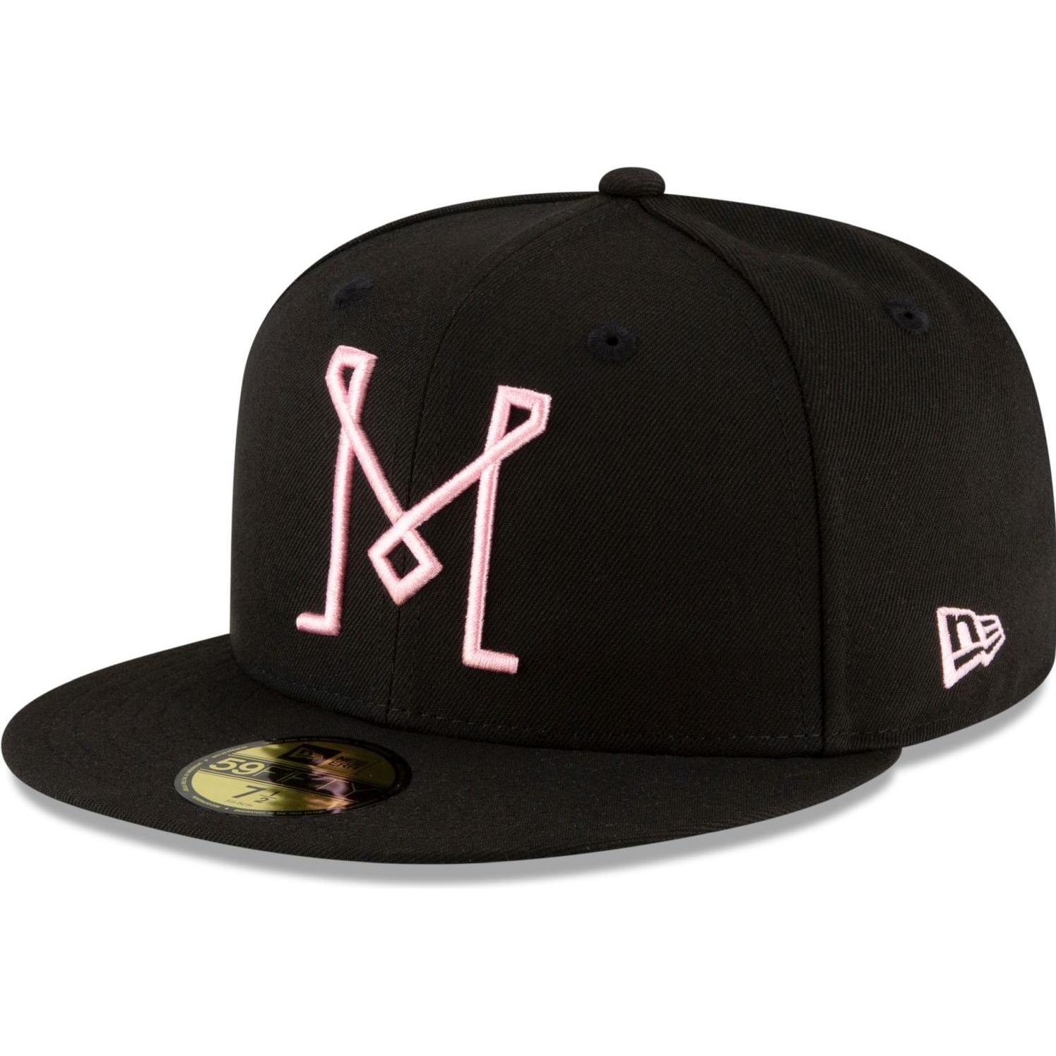 New Era, Herren, Cap, 59Fifty Mls Inter Miami, Schwarz, (7)